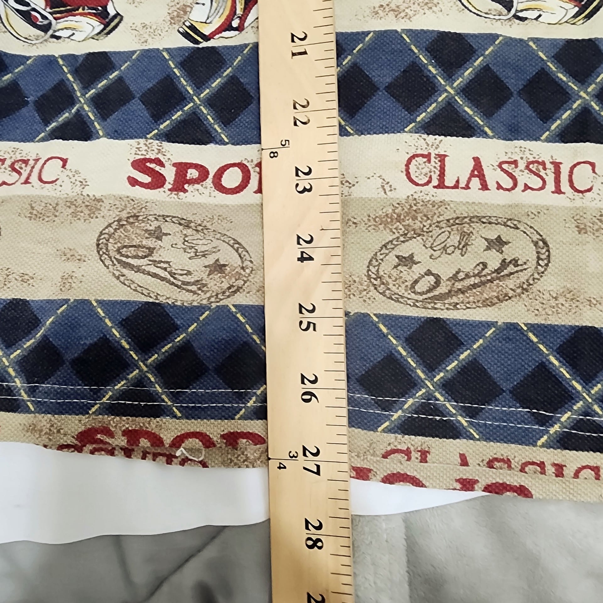 Riggings Golf Gear Vintage Men's Polo Shirt All-Over Golf Bag Print Size XL 9