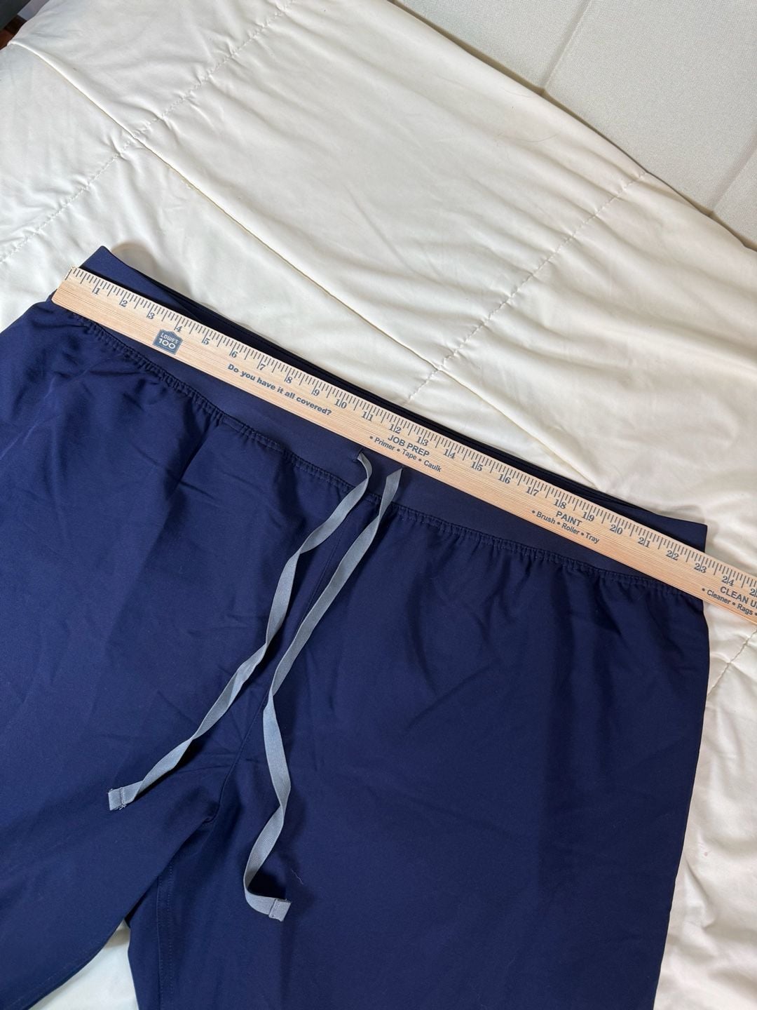 FIGS Technical Collection Livingston High-Waisted Scrub Pants Navy Blue Size 5XL 8
