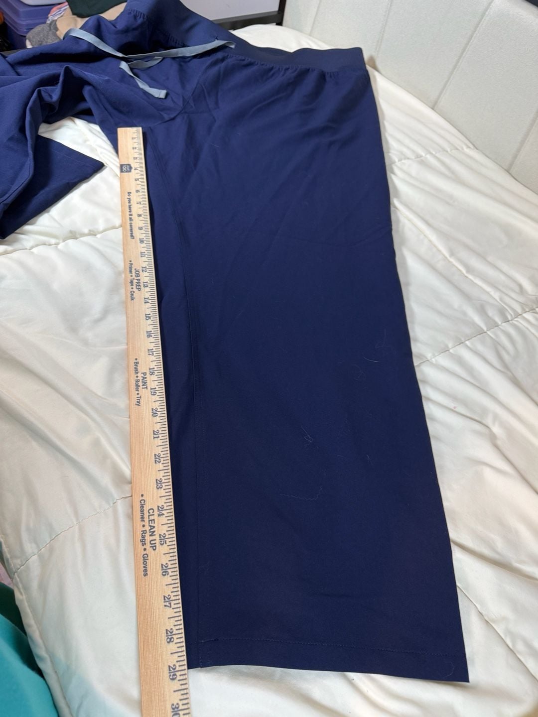 FIGS Technical Collection Livingston High-Waisted Scrub Pants Navy Blue Size 5XL 9