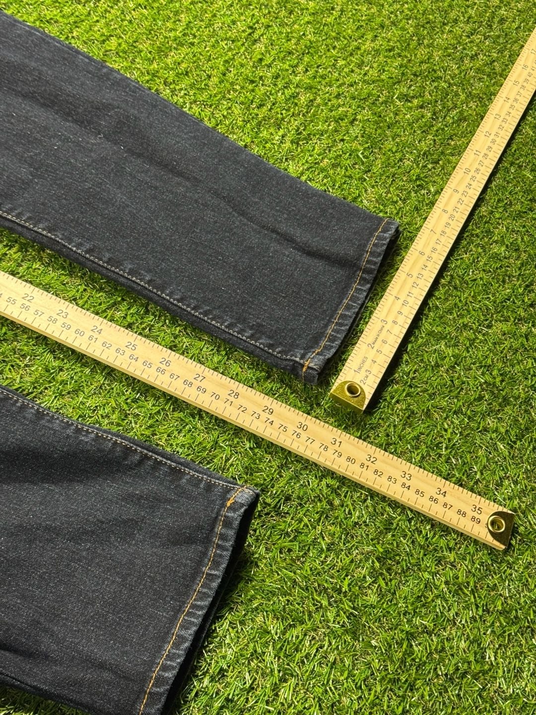 U.S. Polo Assn. Denim Co. Men's Straight Jeans Dark Wash 36 x 32 8