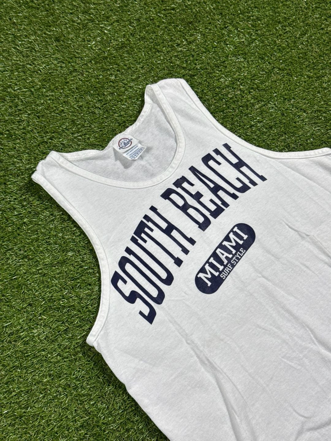 Delta Pro Weight South Beach Miami Surf Style Graphic Tank Top 3