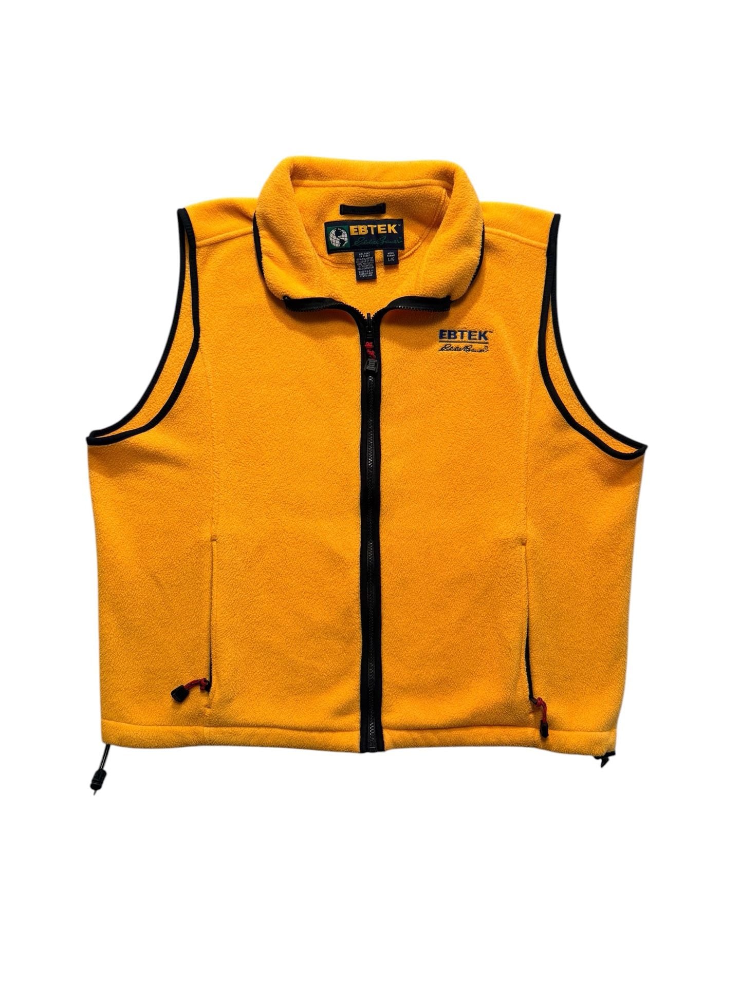 Vintage Eddie Bauer EBTEK Full Zip Fleece Vest 2