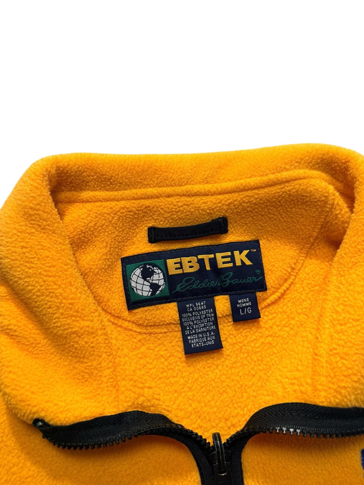 Vintage Eddie Bauer EBTEK Full Zip Fleece Vest 4