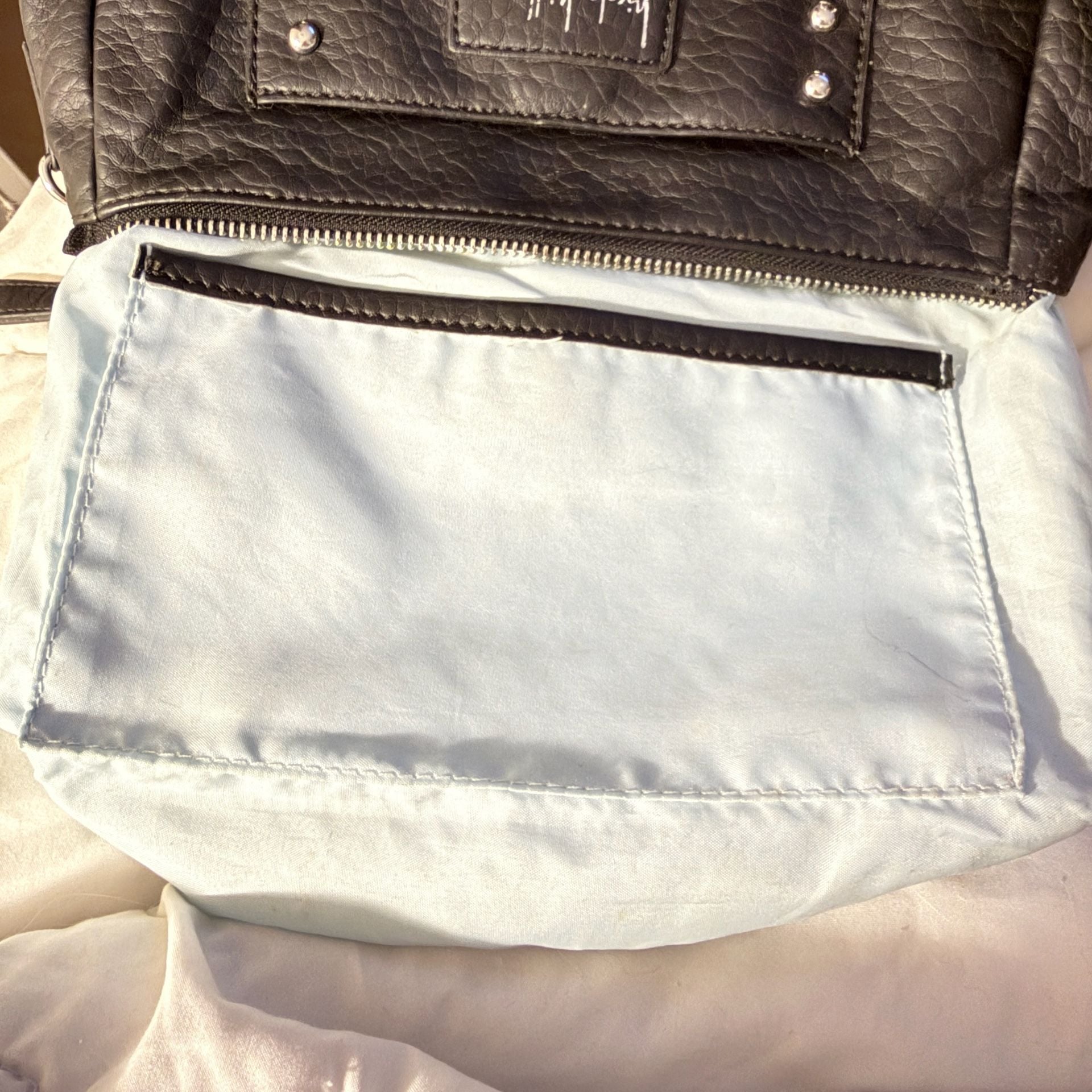 Nicole Miller New York Studded Faux Leather Crossbody Bag 7