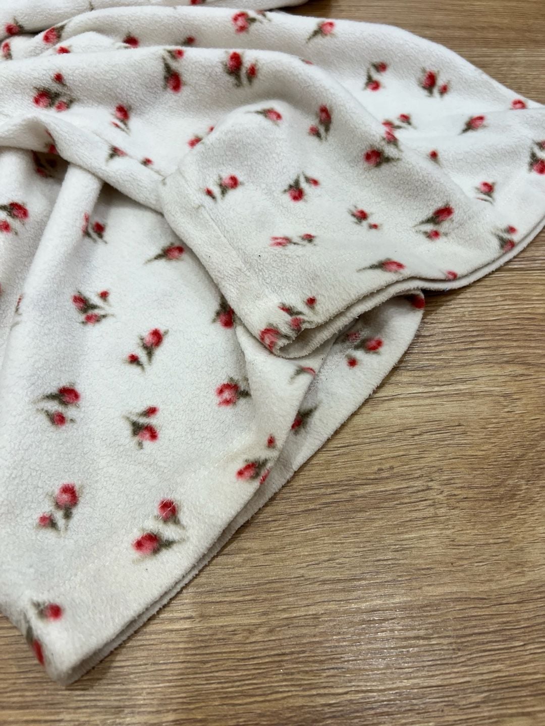 Lauren Ralph Lauren Women's Floral Print Fleece Notch Collar Pajama Set XL 12