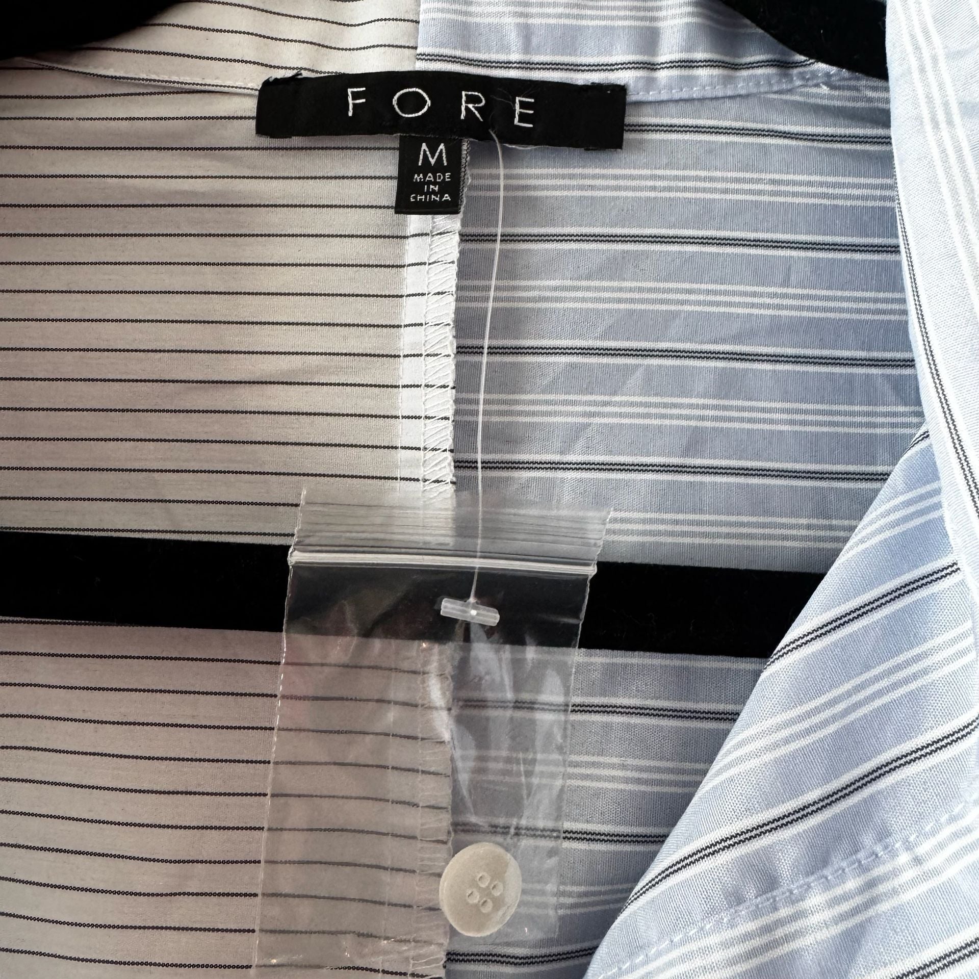 FORE Women's Asymmetric Contrast - long sleeve button down 4