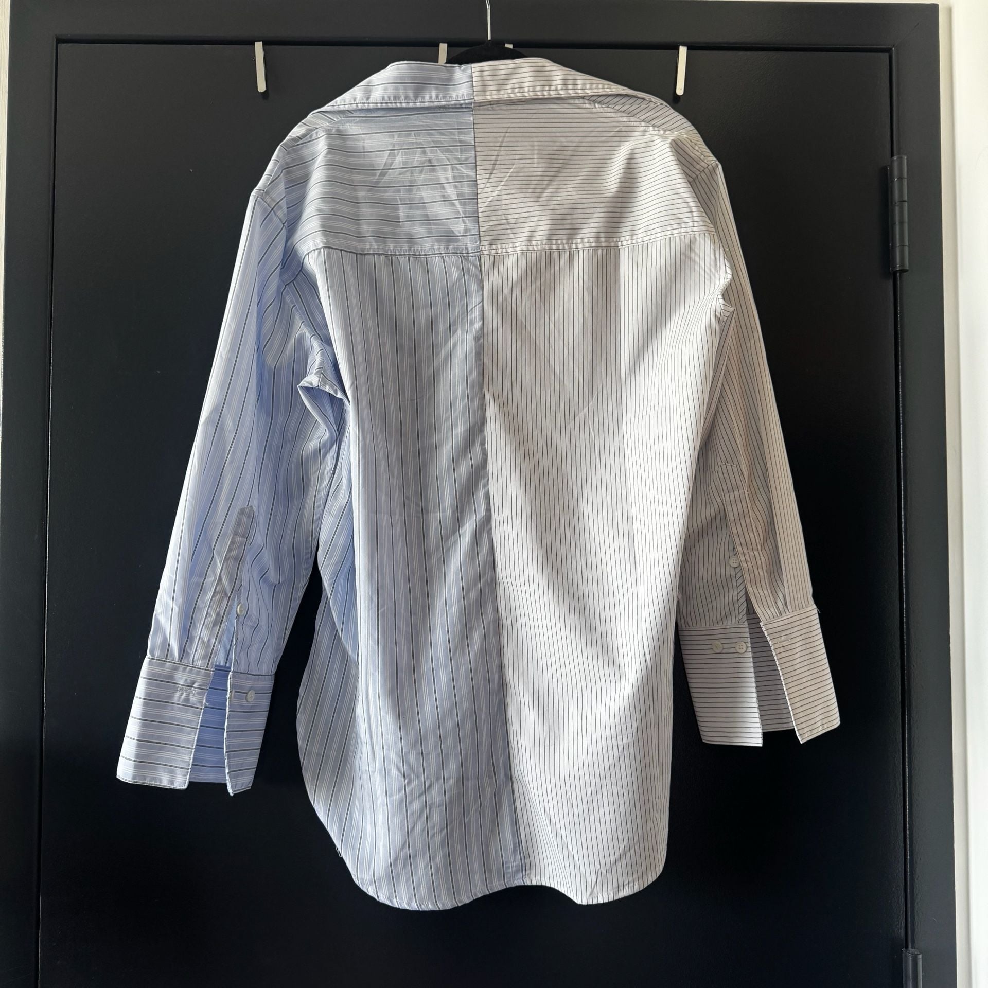 FORE Women's Asymmetric Contrast - long sleeve button down 5