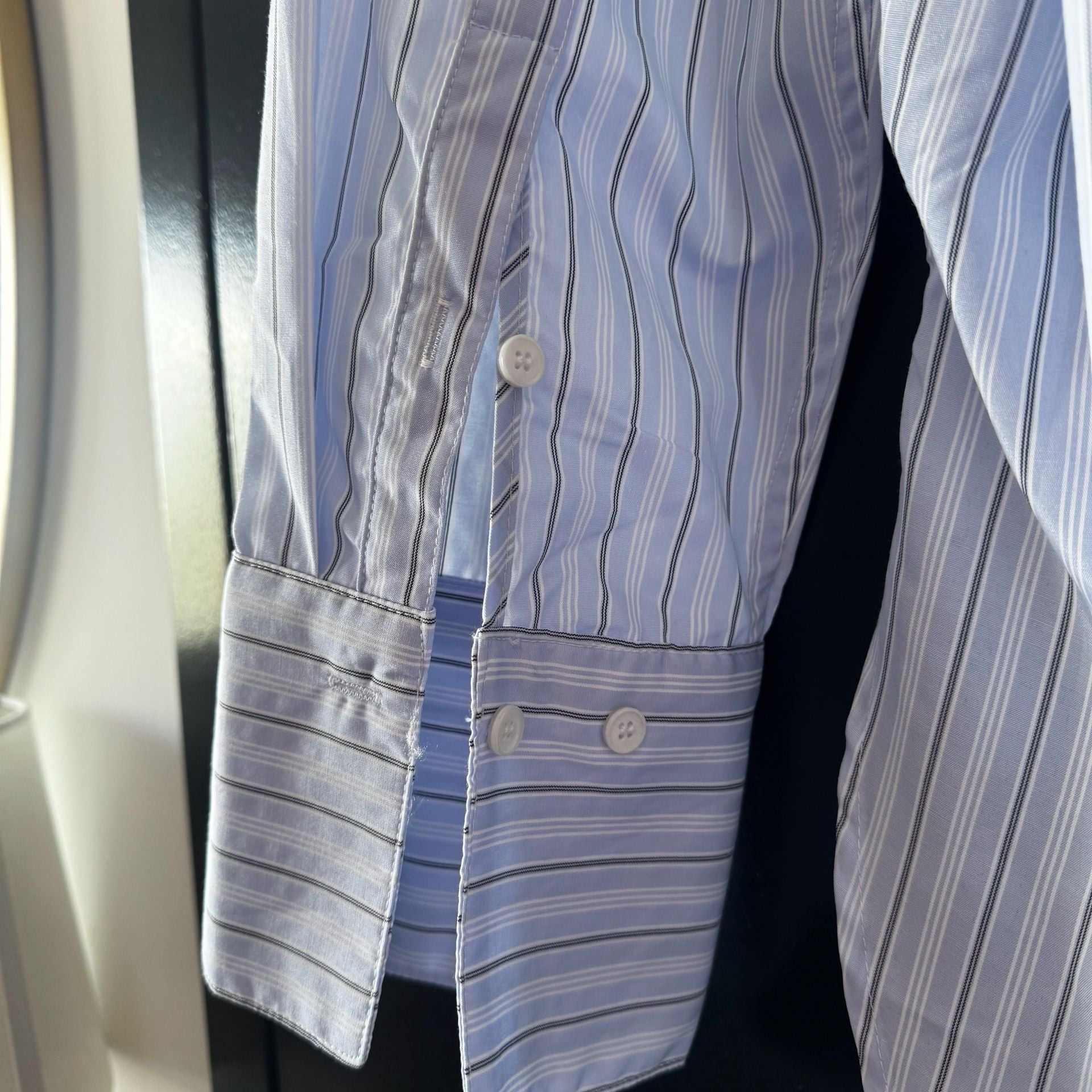 FORE Women's Asymmetric Contrast - long sleeve button down 18