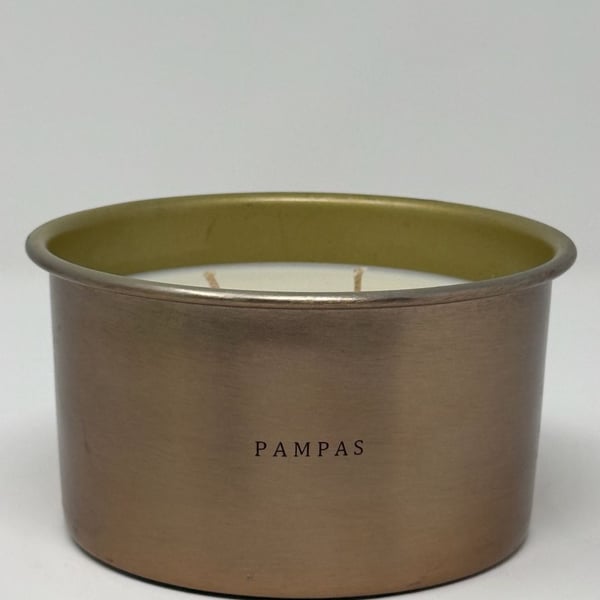 Hearth & Hand with Magnolia Metal Candle - Pampas, 20 oz