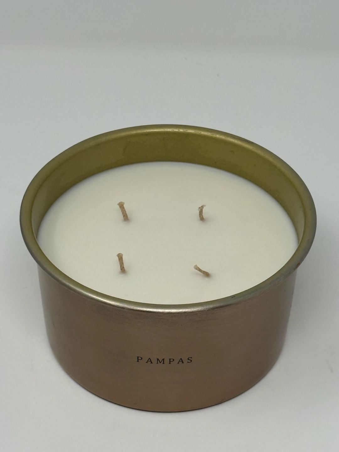 Hearth & Hand with Magnolia Metal Candle - Pampas, 20 oz 2