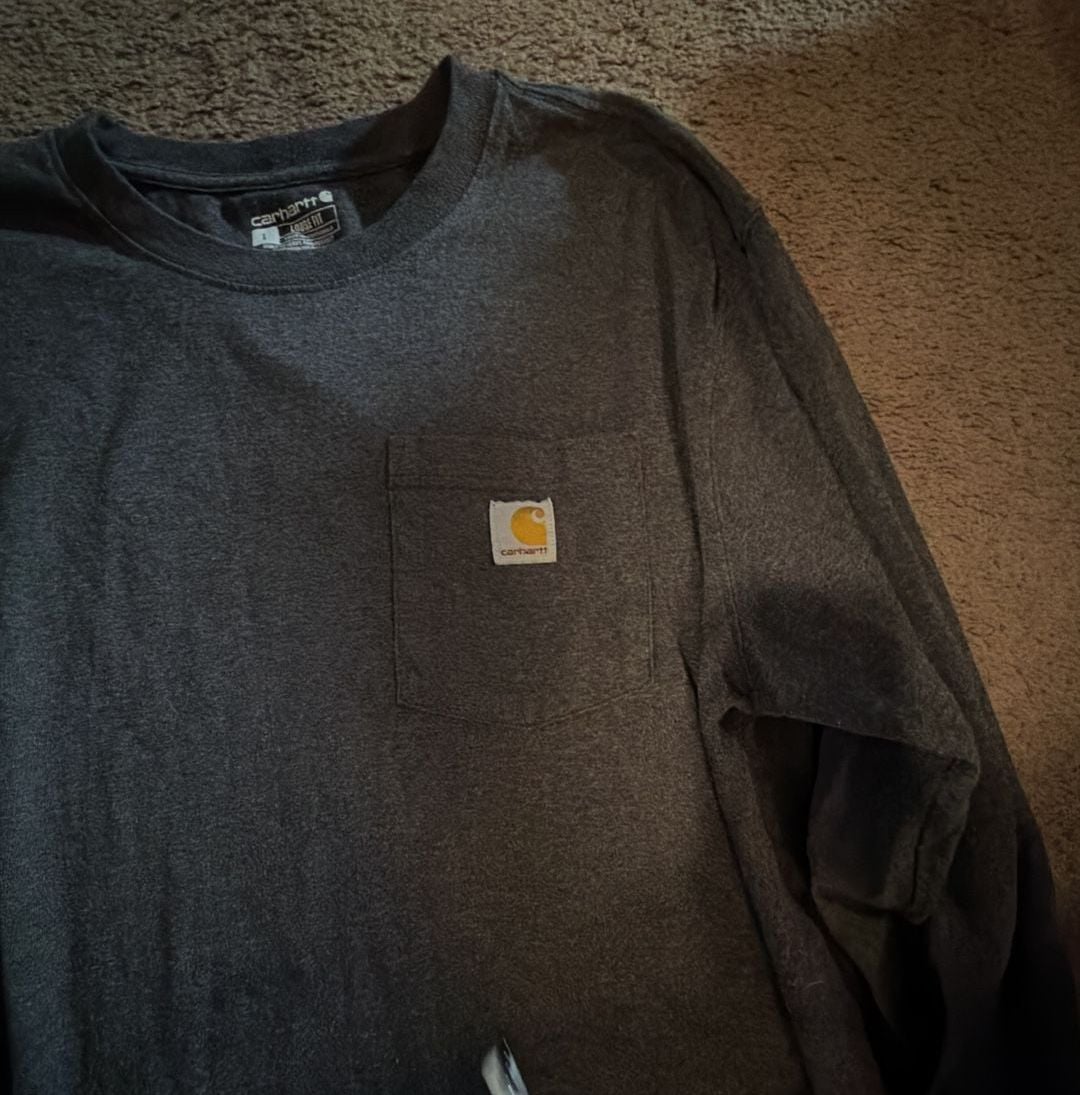 Carhartt Men's Loose Fit Long Sleeve Pocket T-Shirt 3