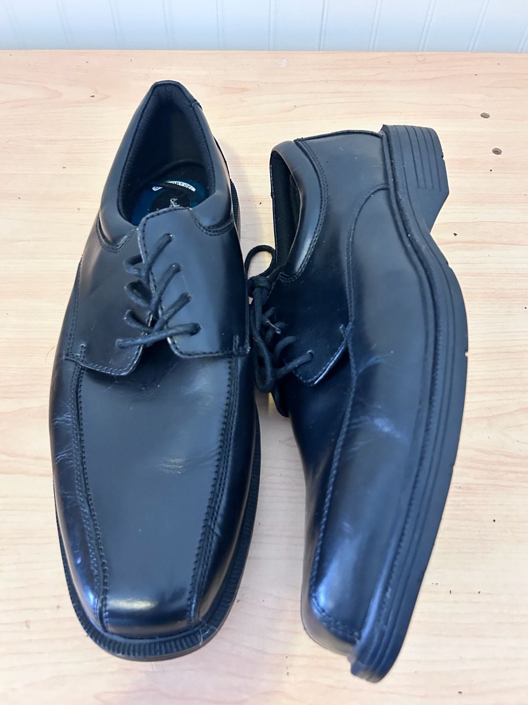 Nunn Bush Mens 84221-001 Comfort Gel Bicycle Toe Lace-Up Oxford Shoes 9