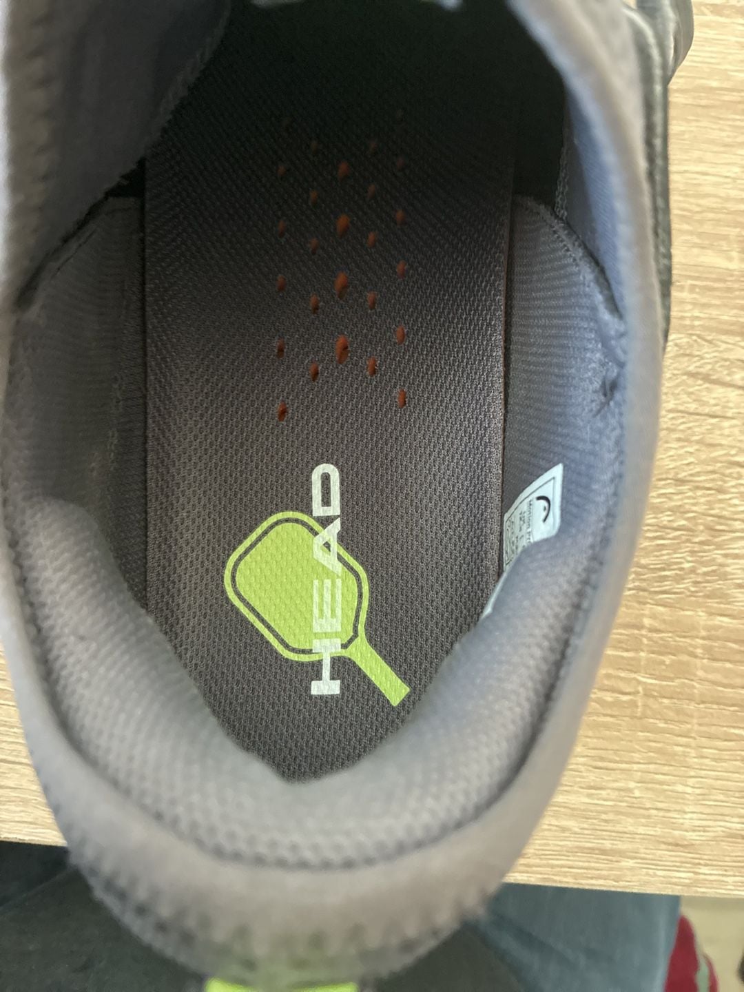 HEAD Motion Pro Men's size 13 Pickleball Shoes Black/Lime 7
