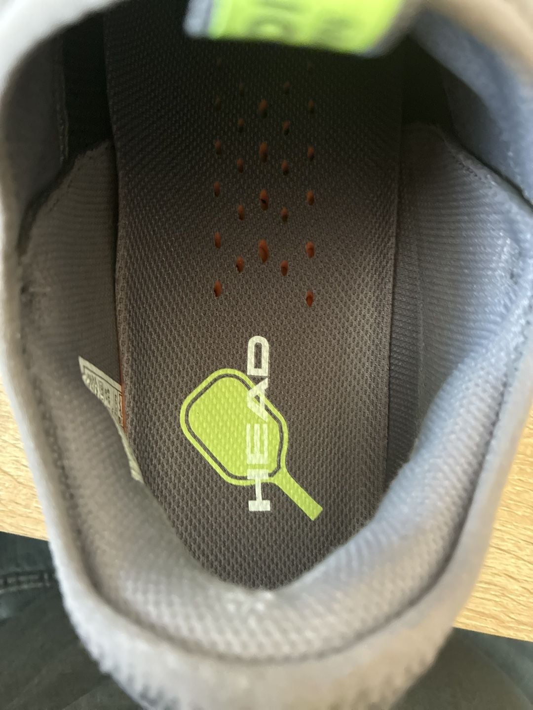 HEAD Motion Pro Men's size 13 Pickleball Shoes Black/Lime 8