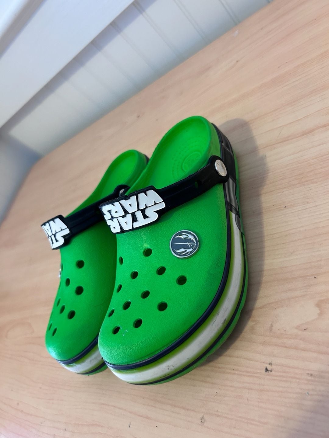 Crocs Lights Star Wars Yoda Toddler Clogs 6