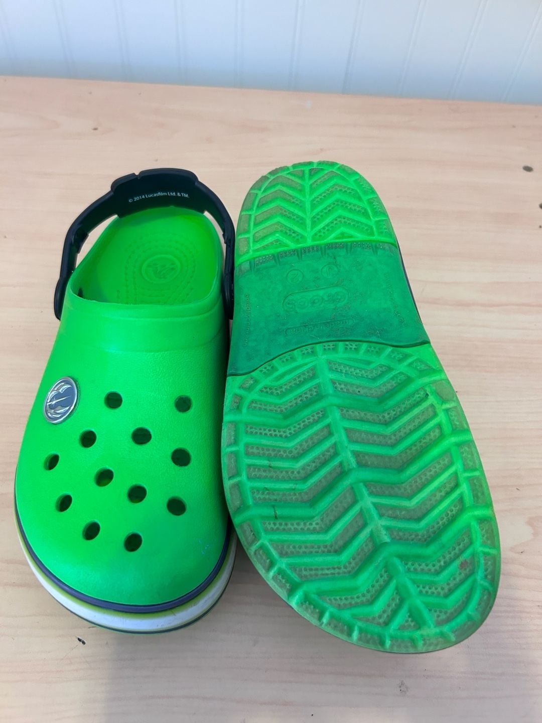 Crocs Lights Star Wars Yoda Toddler Clogs 9