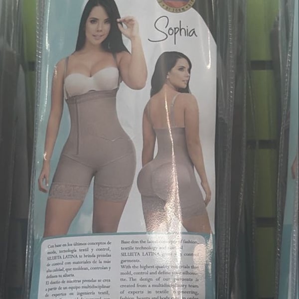 Silueta Latina Sophia Strapless High Compression Faja Body Shaper