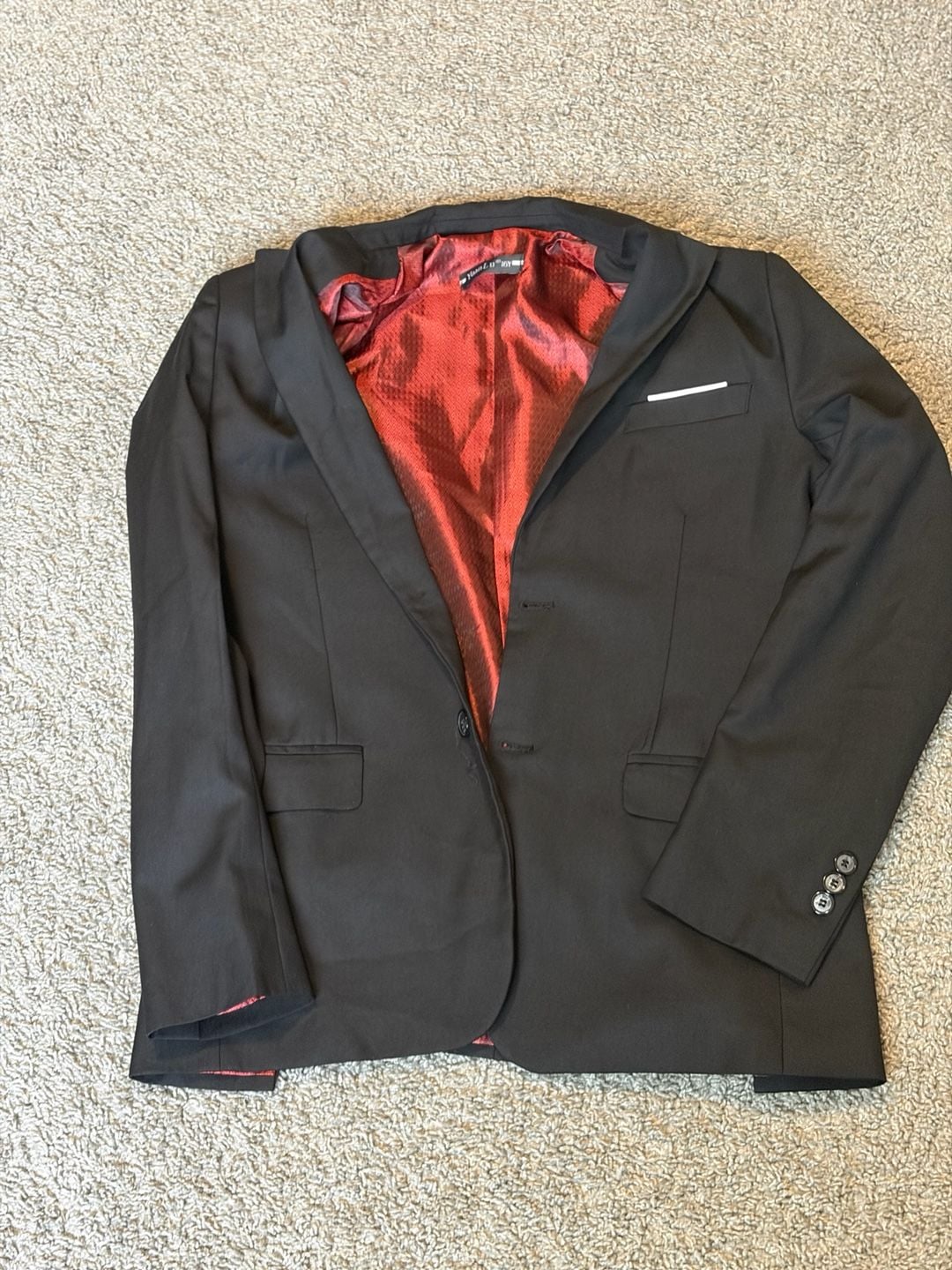 Boys Formal Slim Fit Tuxedo Set - Teen Dress Suit For Homecoming Banquet Wedding 1