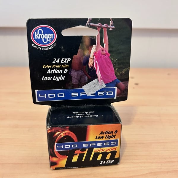 Kroger 35mm 400 Speed Color Print Film, 24 Exposures