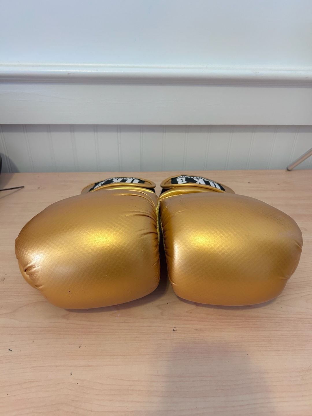 ILoveKickboxing Heritage Gold Boxing Gloves 16oz 3