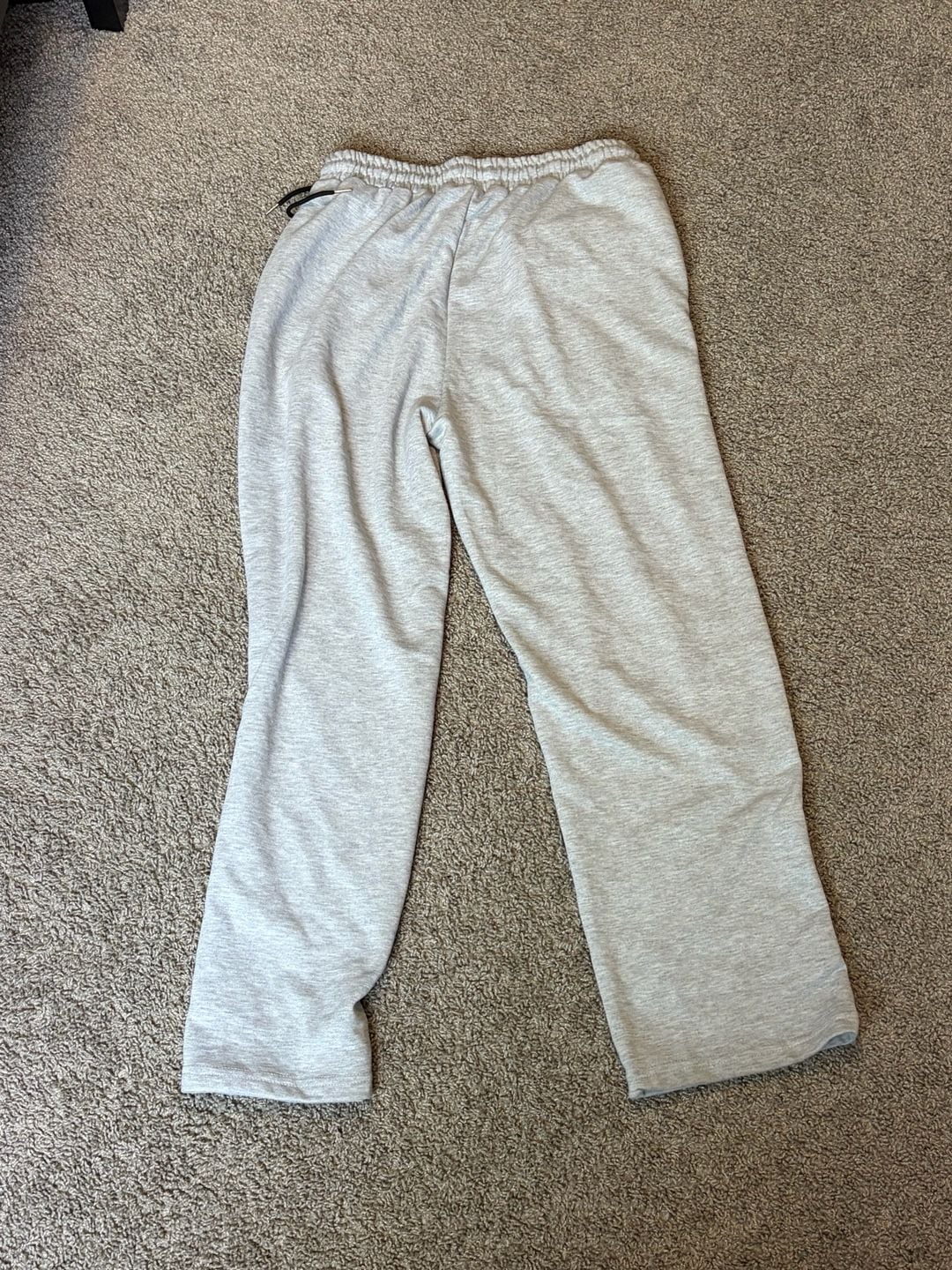 Unbranded Gray Casual Lounge Sweatpants with Drawstring Waist and Pockets 4