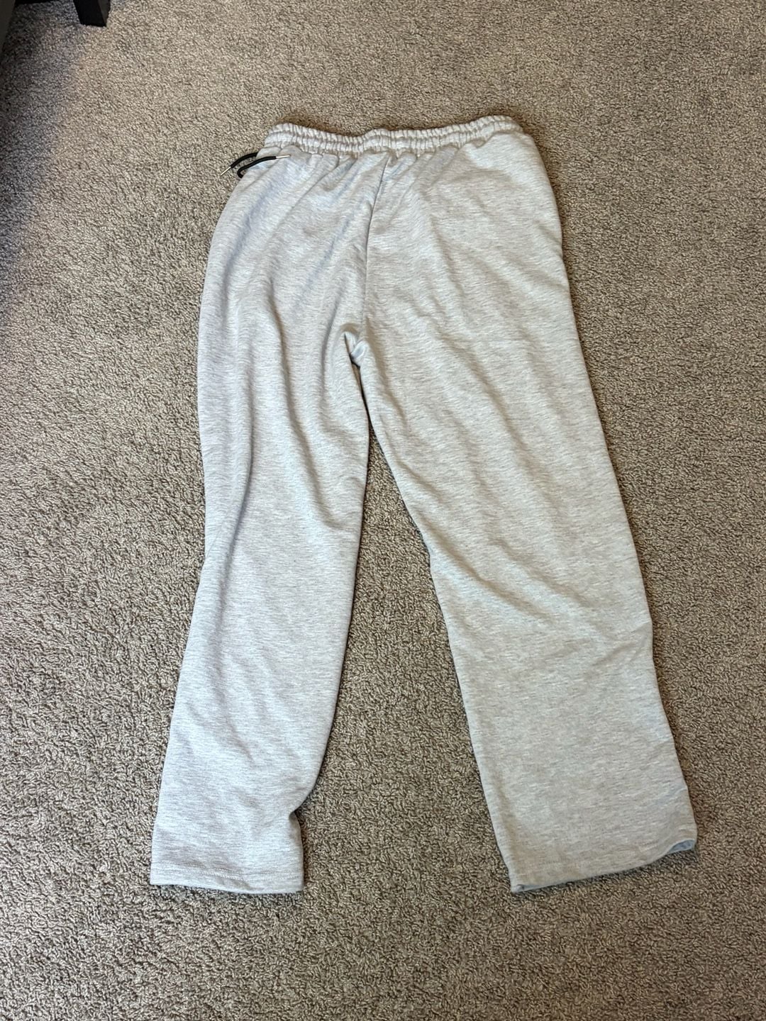 Unbranded Gray Casual Lounge Sweatpants with Drawstring Waist and Pockets 5