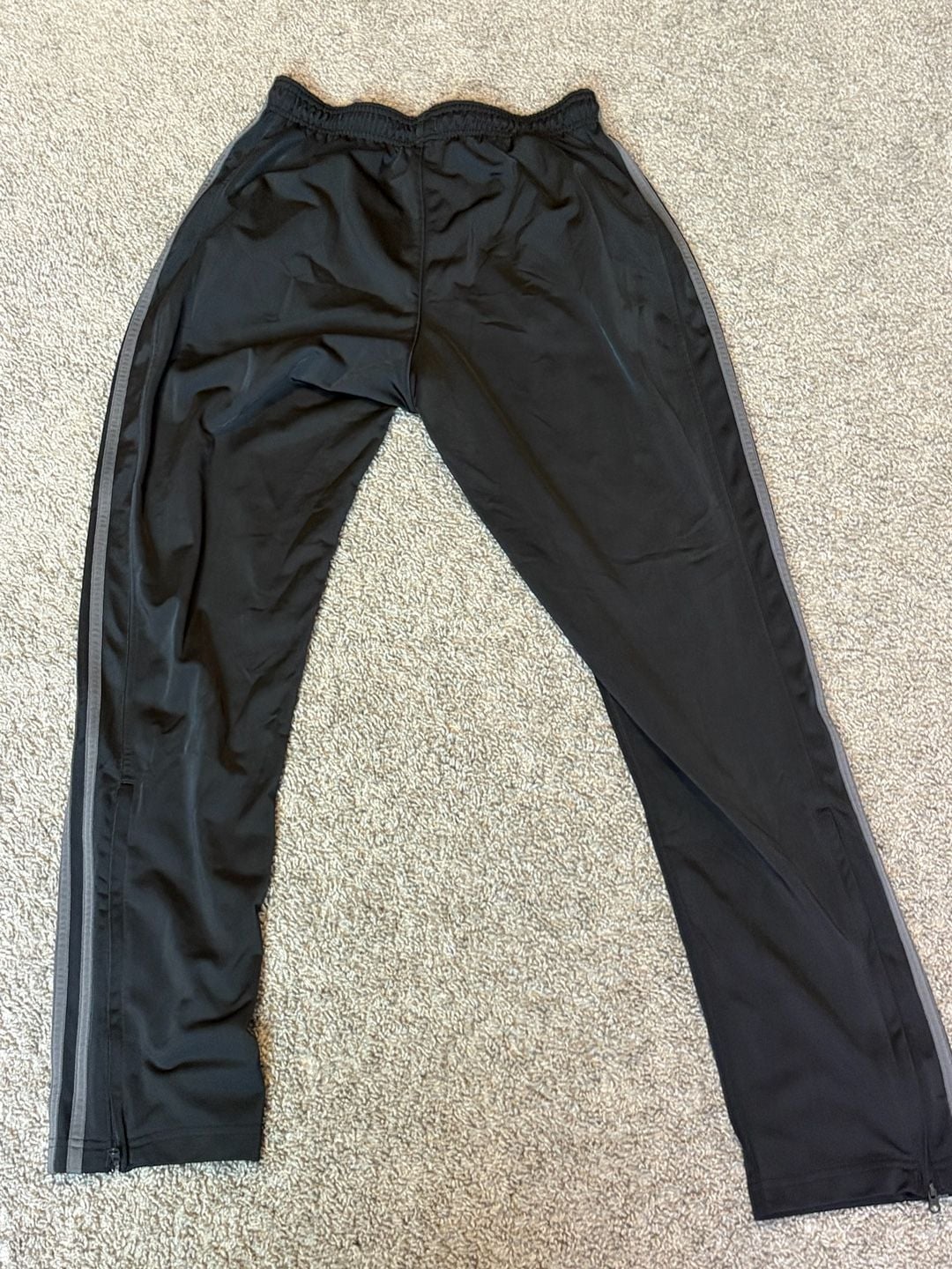 Adidas Men's Essential Tricot Track Pants with Side Zippers 4