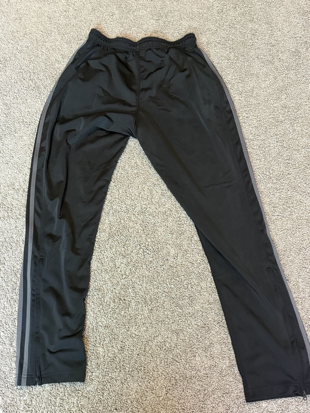 Adidas Men's Essential Tricot Track Pants with Side Zippers 5