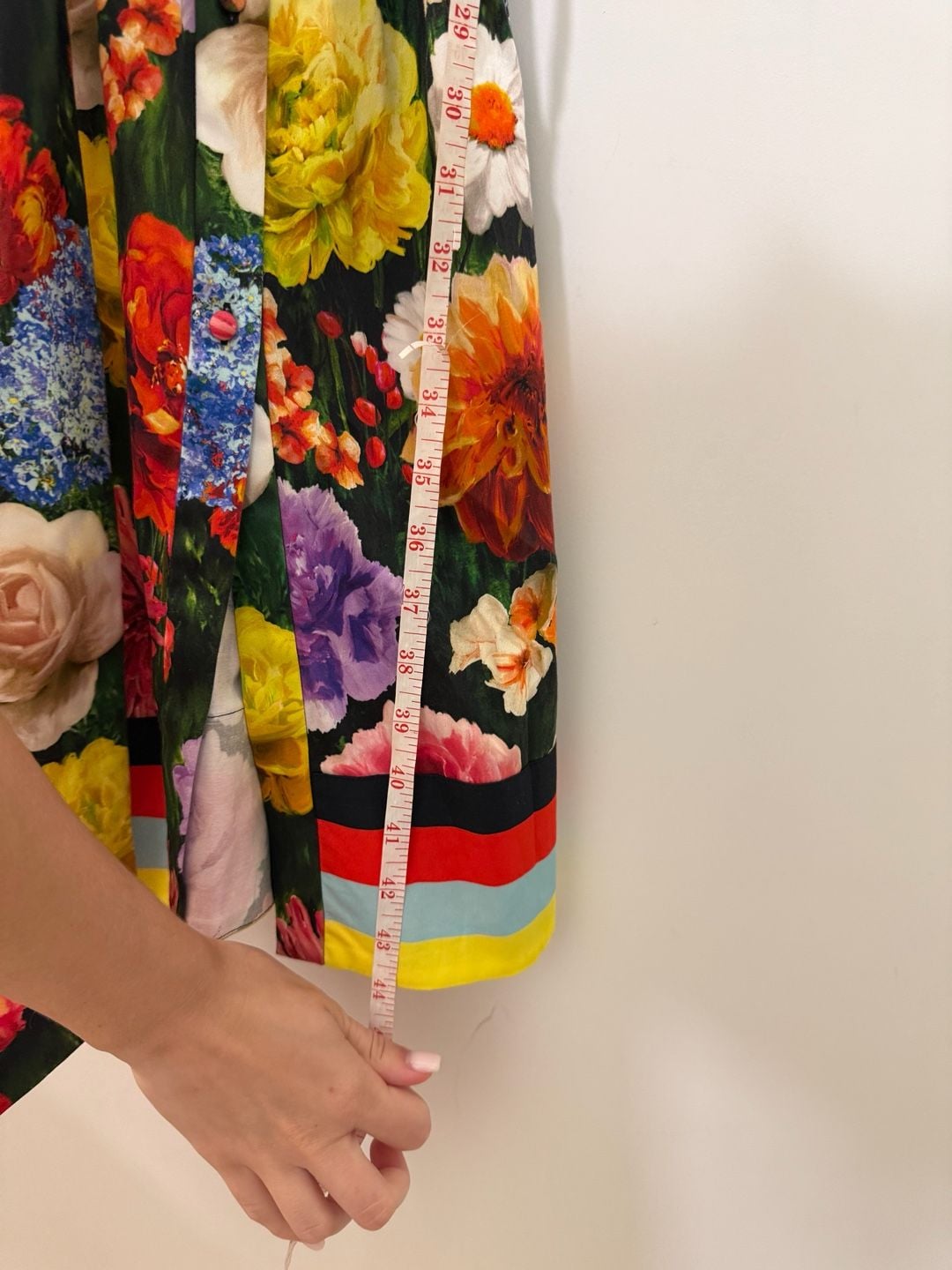 Alice + Olivia Blooming Fields Floral Shirt Dress 9