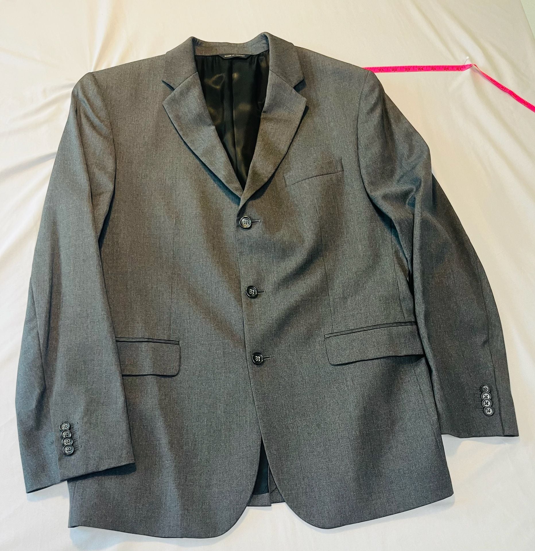 Banana Republic Modern Men’s Gray Blazer Sport Coat Tailored Quiet Luxury Business Casual 2