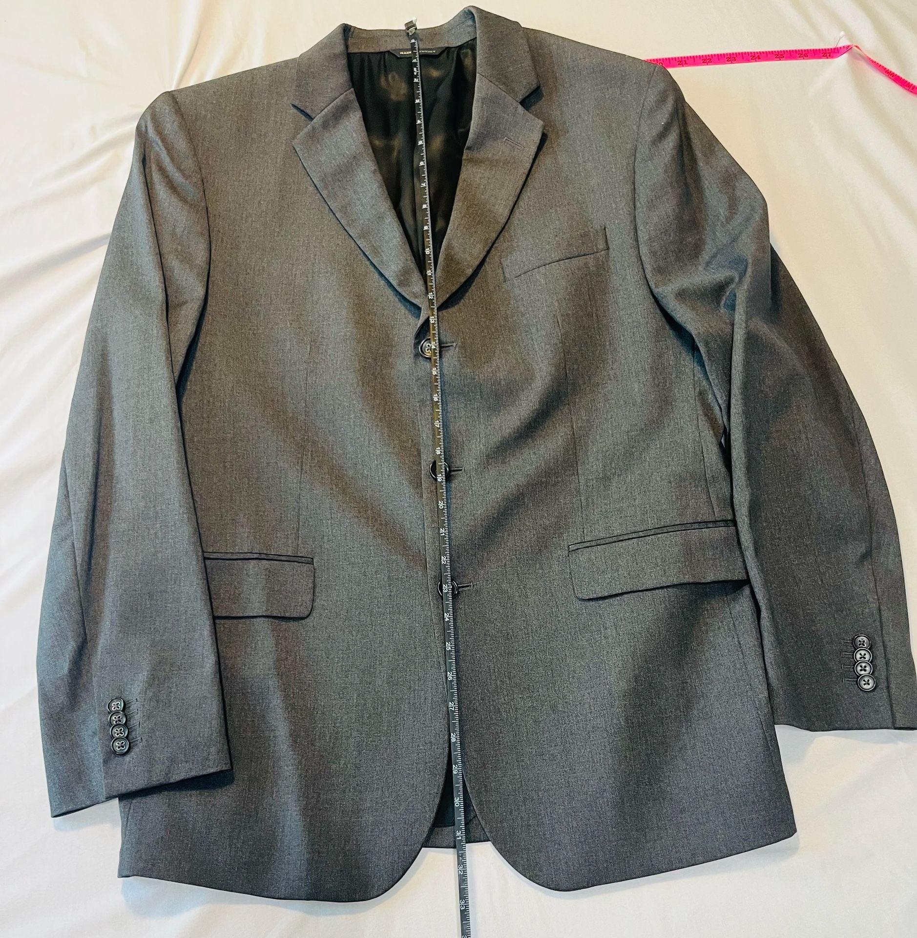 Banana Republic Modern Men’s Gray Blazer Sport Coat Tailored Quiet Luxury Business Casual 4