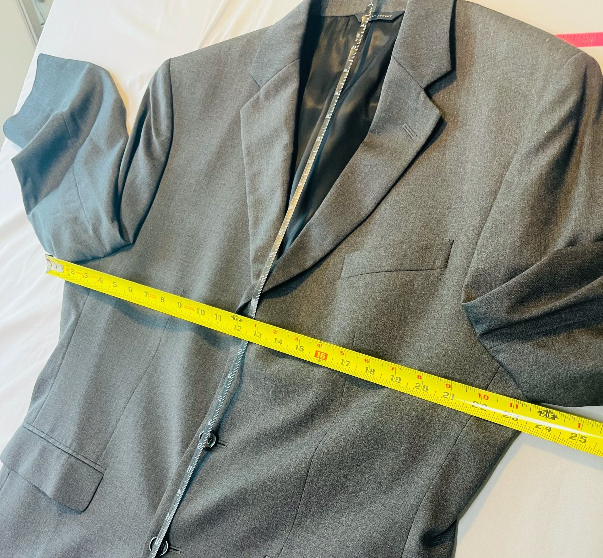 Banana Republic Modern Men’s Gray Blazer Sport Coat Tailored Quiet Luxury Business Casual 9