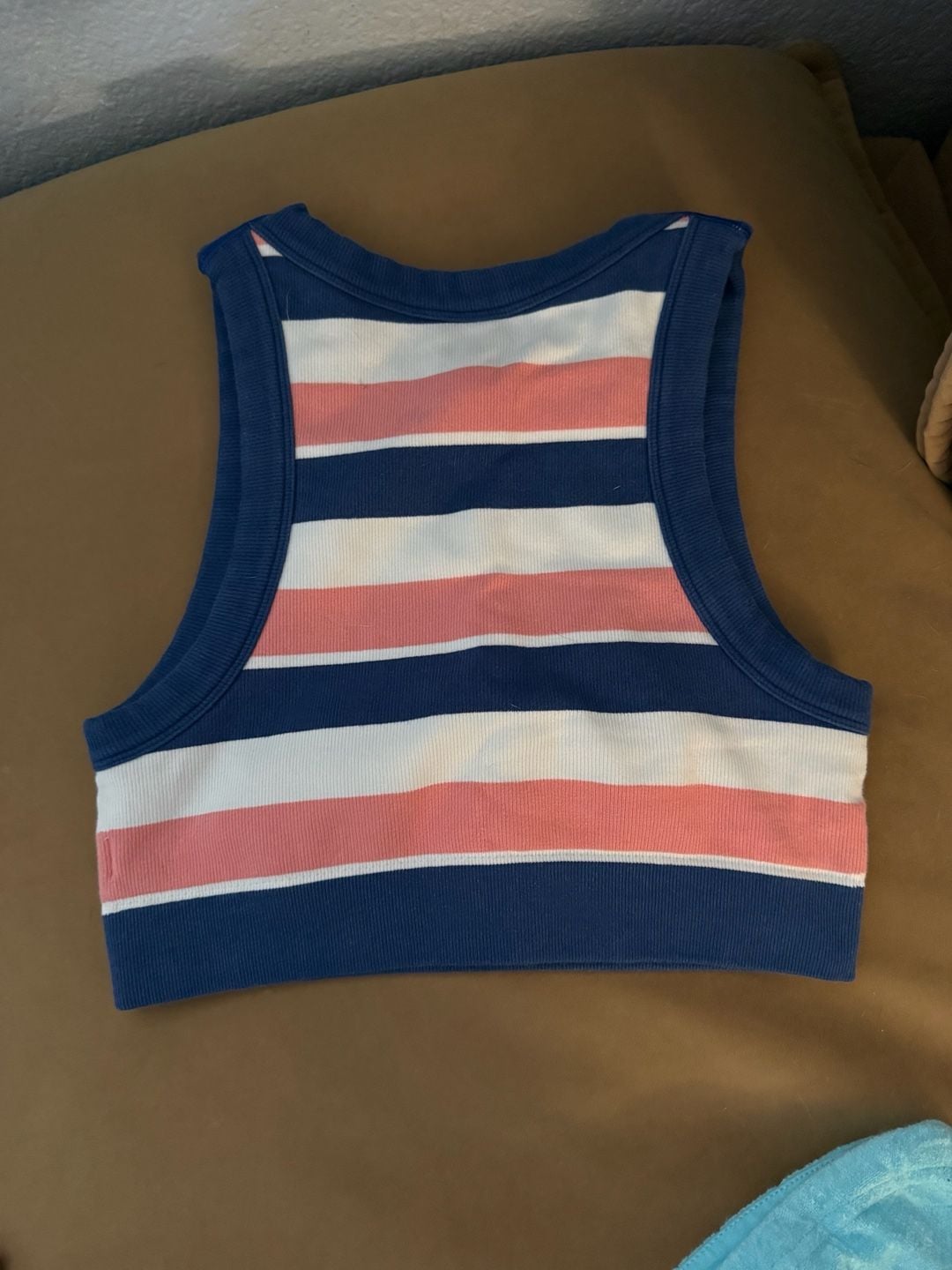 OFFLINE by Aerie Ribbed Striped Sleeveless Cropped Tank Top 3