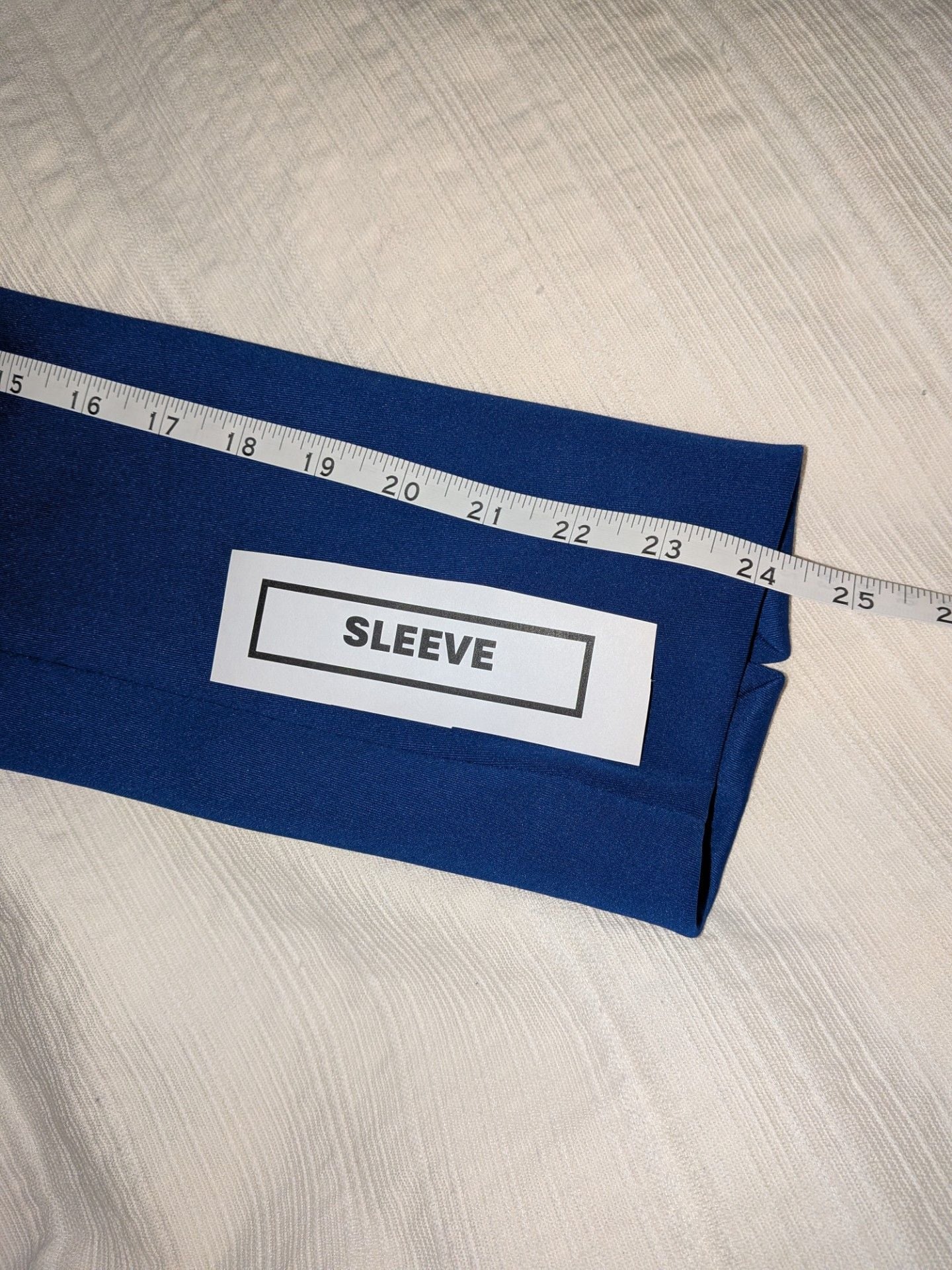 Modamix Blue Open Front Blazer Size 18W 7