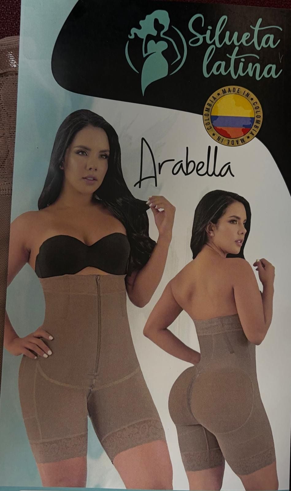 Silueta Latina Arabella High-Waisted Colombian Shapewear Bodysuit 3