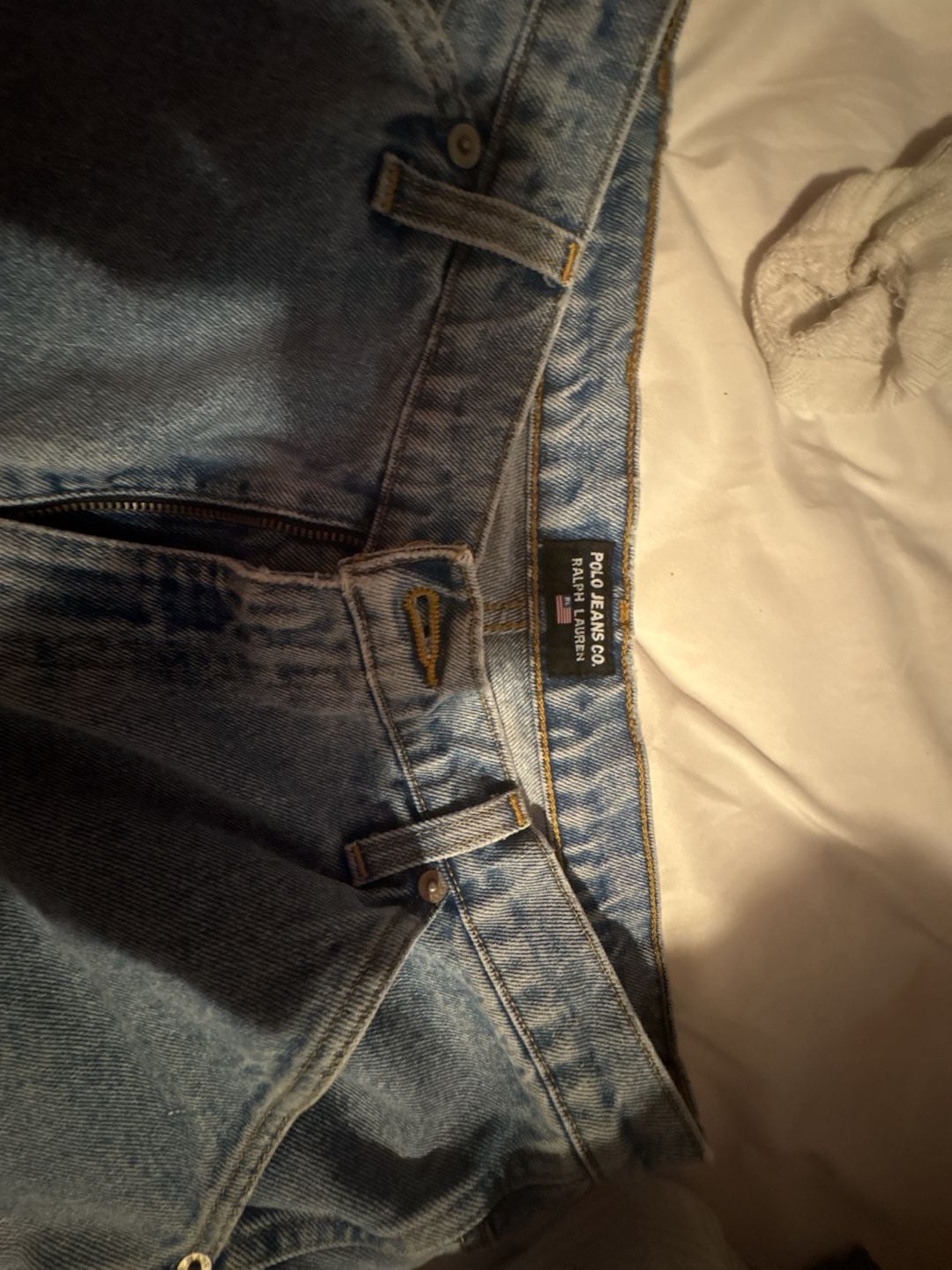 Polo Jeans Co. Ralph Lauren Vintage Denim Work Shorts Size 30 3