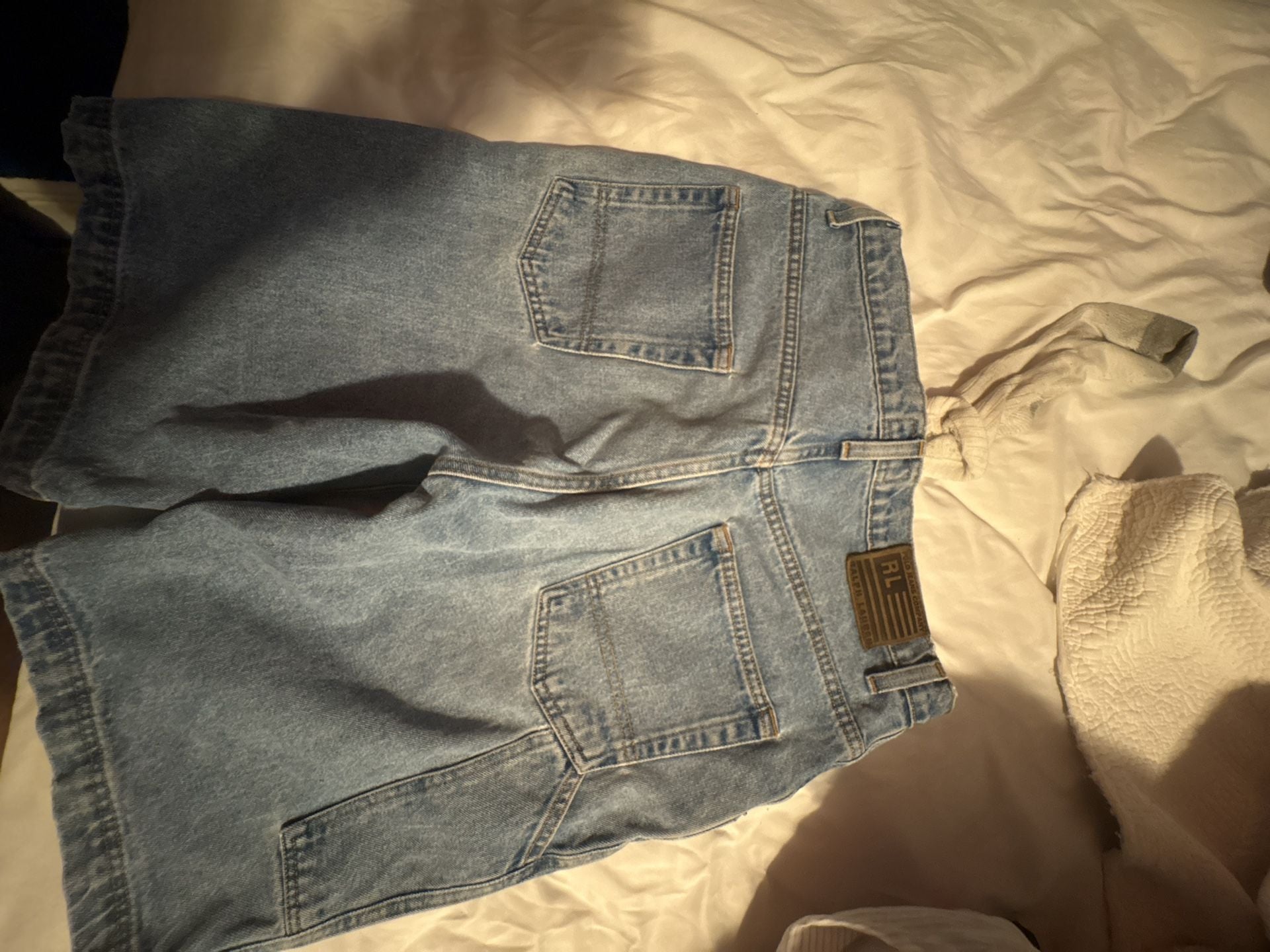 Polo Jeans Co. Ralph Lauren Vintage Denim Work Shorts Size 30 4
