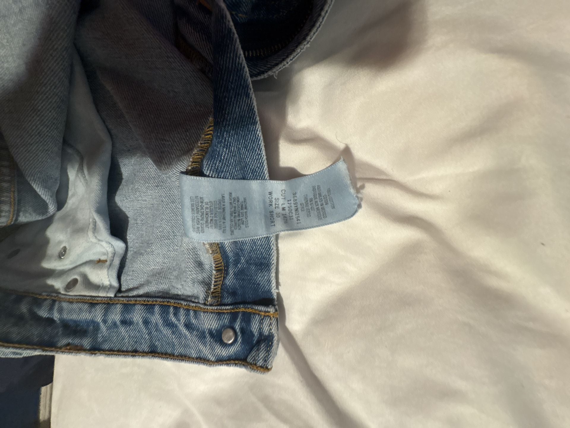 Polo Jeans Co. Ralph Lauren Vintage Denim Work Shorts Size 30 6