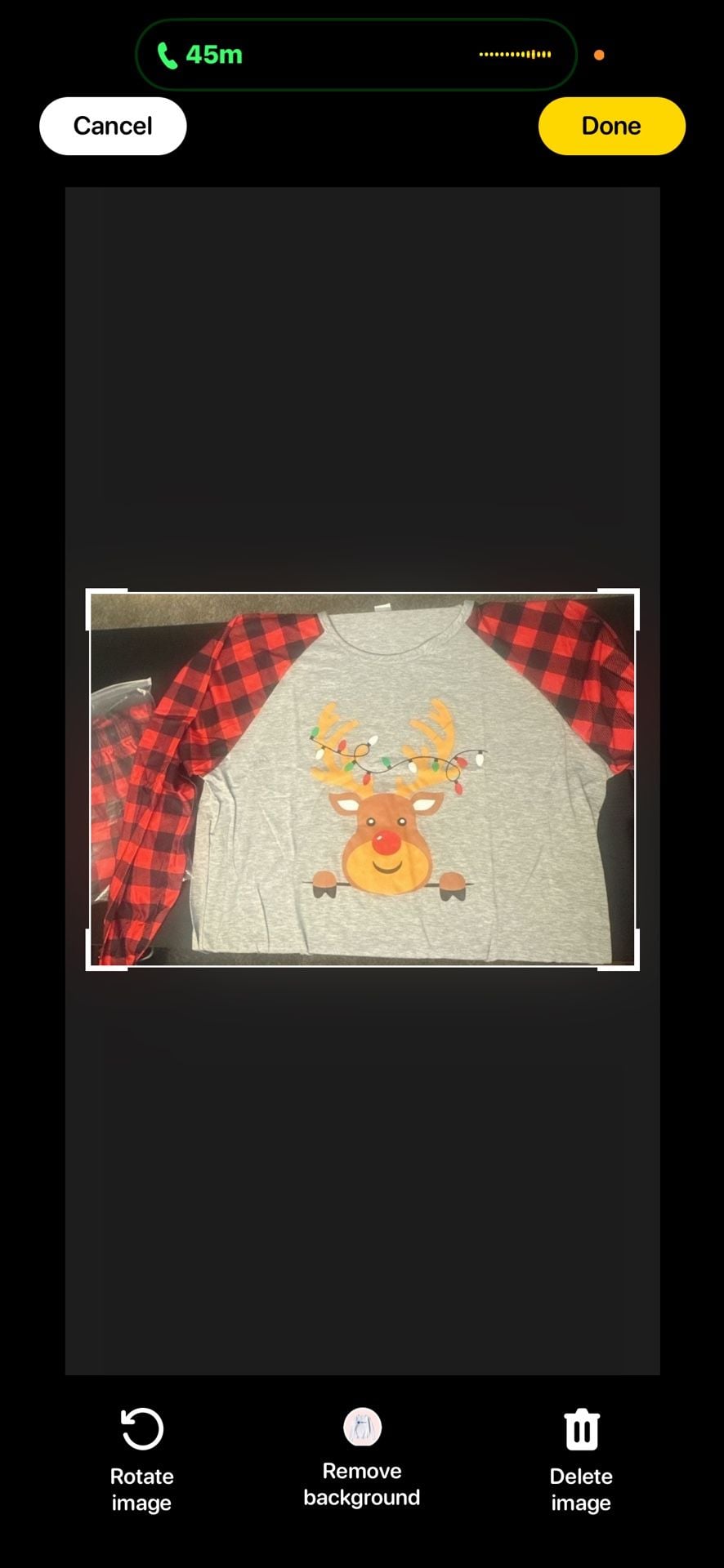 YIJIU Matching Family Christmas Pajamas Set Gray Reindeer Men XL 1