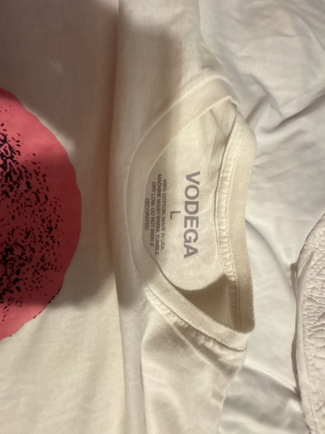 Vodega Frank Ocean Pink Hair Graphic Tee White Size L 3