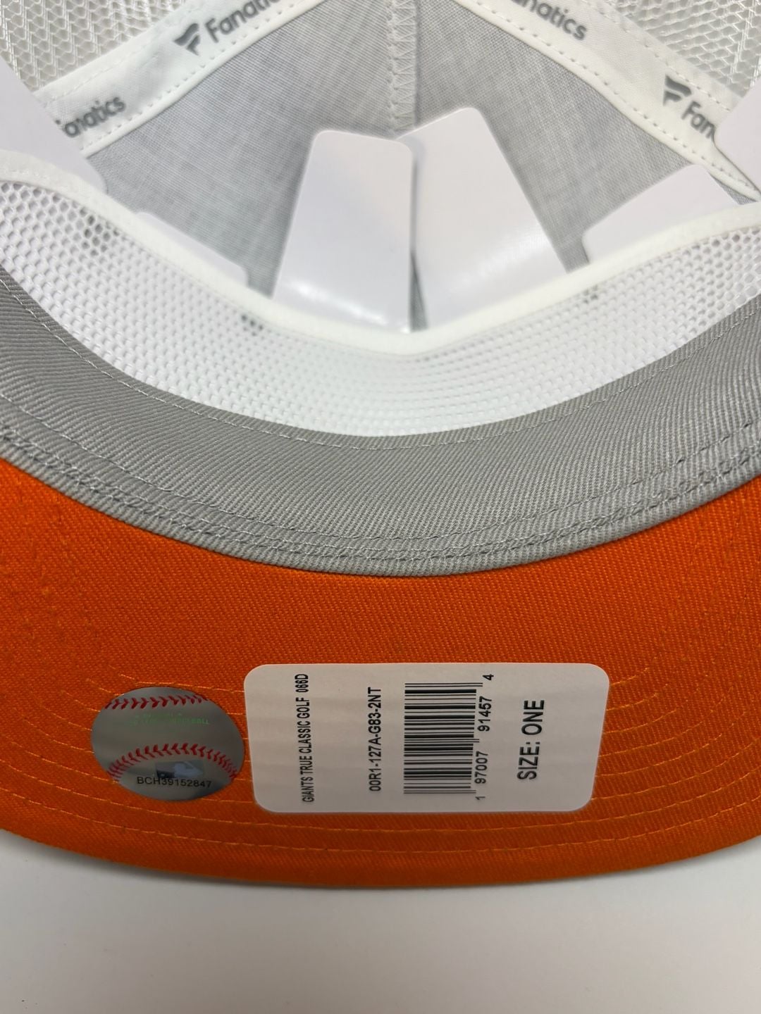 Fanatics San Francisco Giants Black Heritage Golfer Snapback Trucker Hat 10