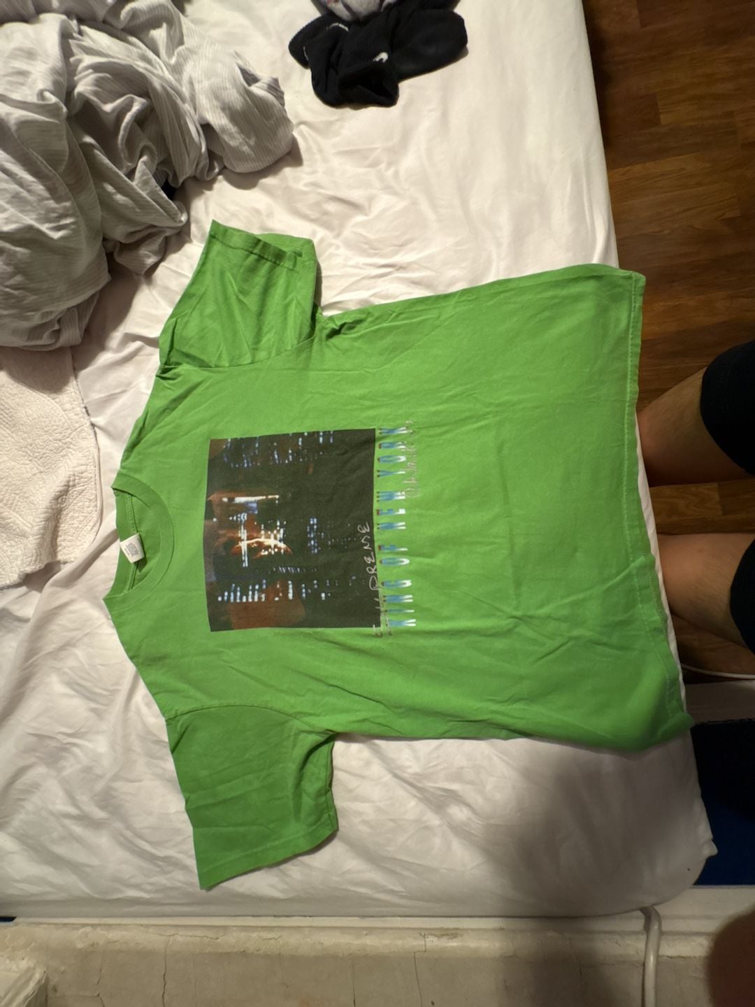Supreme King of New York Tee Green Large 2
