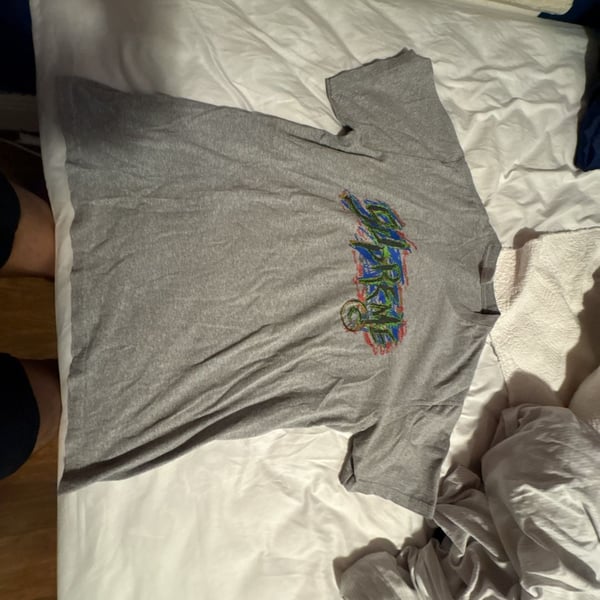 Supreme Scratch Tee Heather Grey Size M