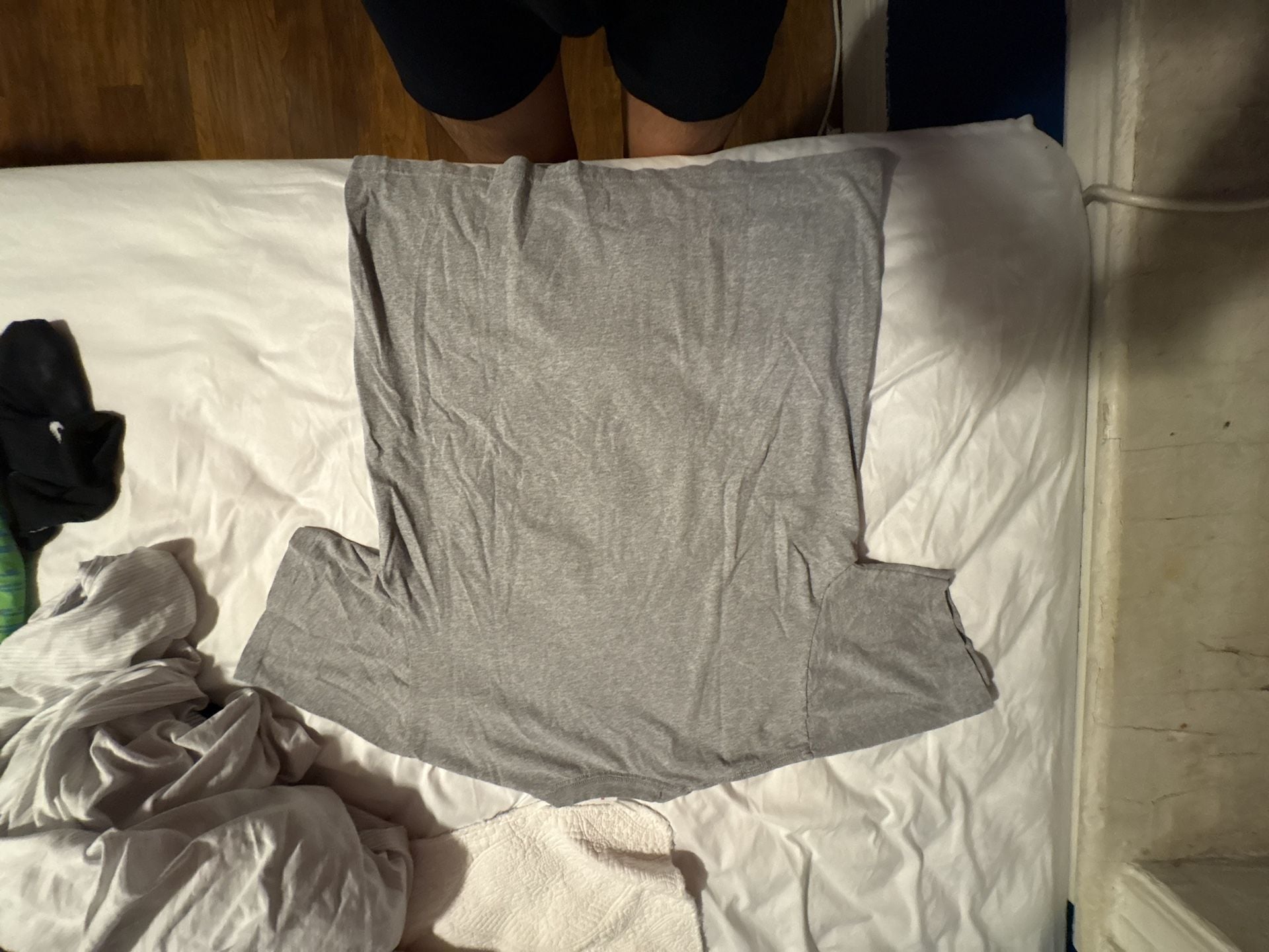 Supreme Scratch Tee Heather Grey Size M 3