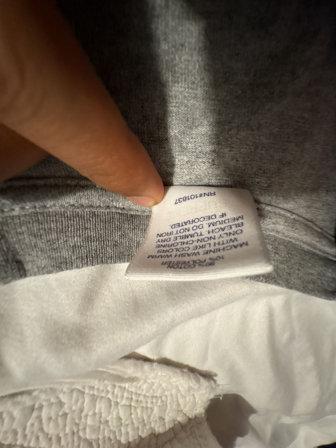 Supreme Scratch Tee Heather Grey Size M 5