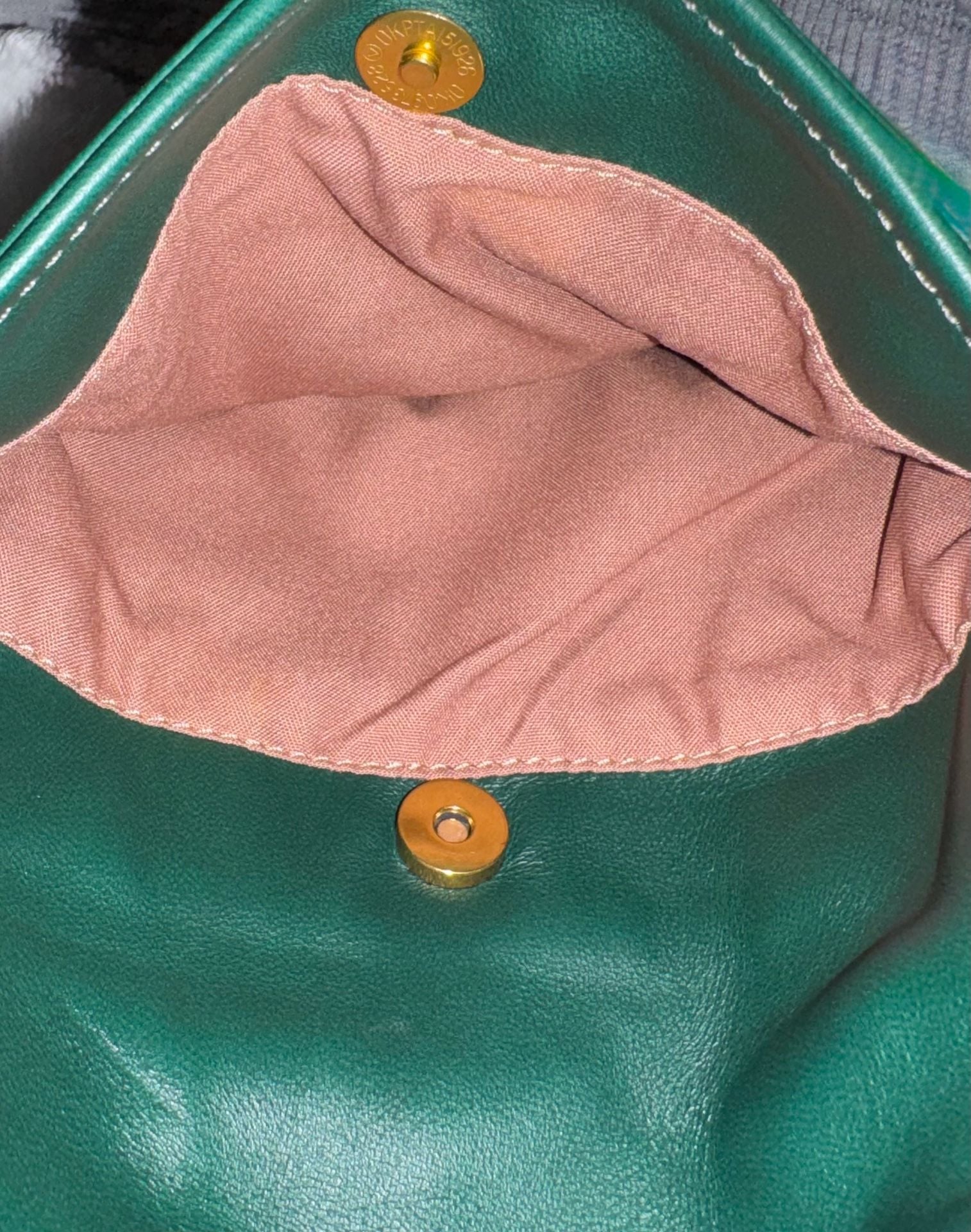 Sseko Dark Green Leather Crossbody Bag 5