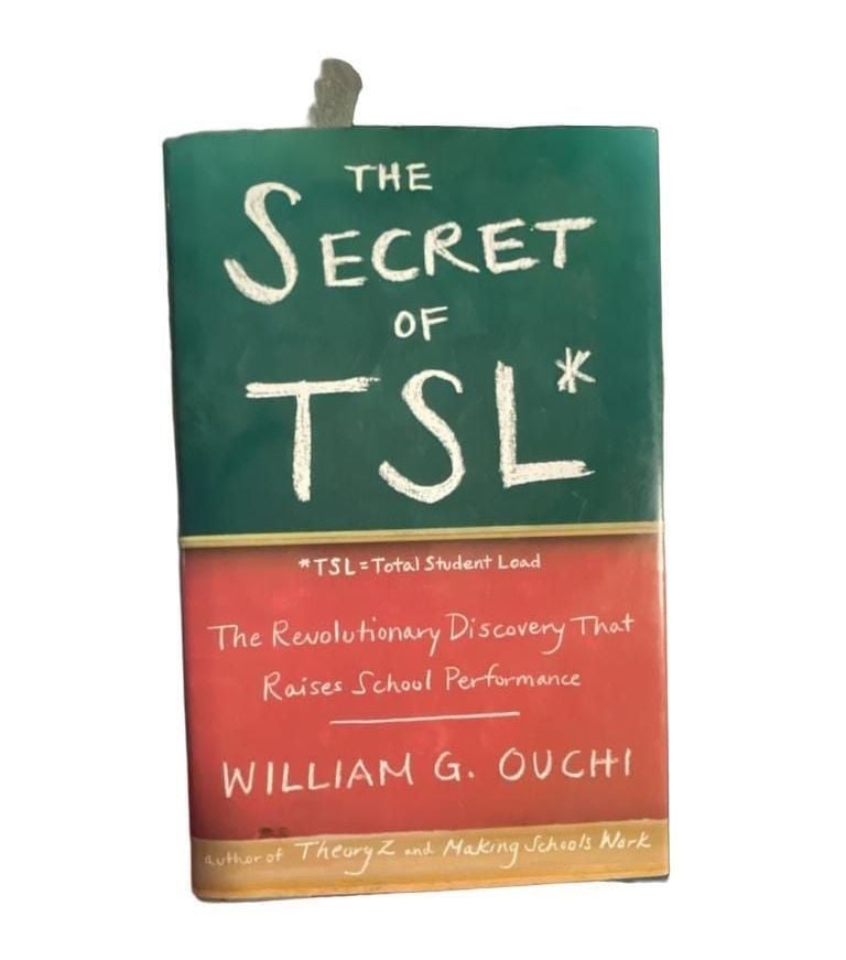 The Secret of TSL: The Revolutionary Discovery That Raises School Performance 1