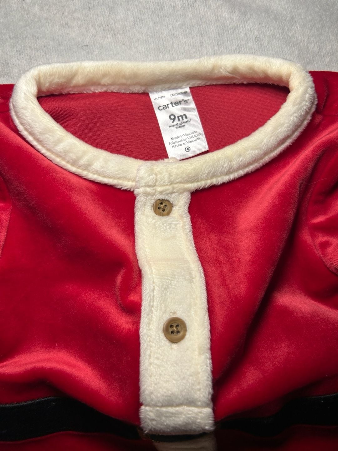 Carter's Baby 2-Piece Santa Holiday Long-Sleeve Top & Pant Set 6