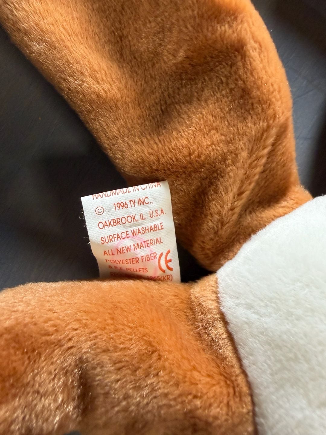 Ty Beanie Baby Sly the Fox 1996 Retired Plush 8