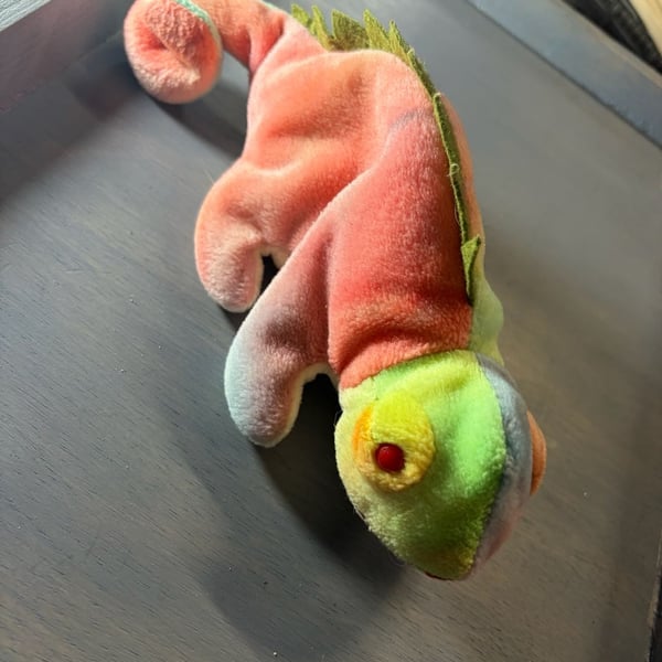 Ty Beanie Babies Iggy the Iguana Plush Toy 1997